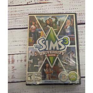 The Sims 3 University Life PC DVD-ROM Brand new Sealed EA